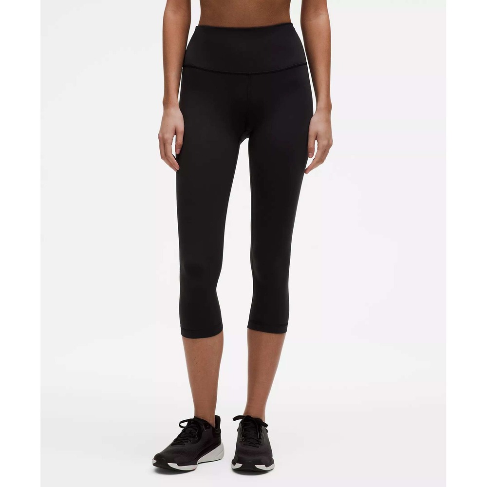 Lululemon Wunder Under High Rise Calf Black Leggings - Size 2